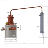 Distilator DES Classic 60l Lemne de foc photo 6