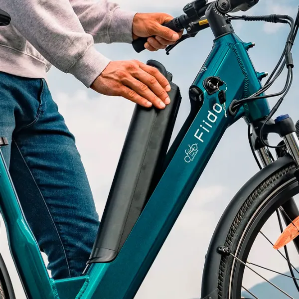Bicicletă electrică FIIDO C11 27.5"  / Blue photo 6