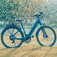 Bicicletă electrică FIIDO C11 27.5" / Blue photo 9