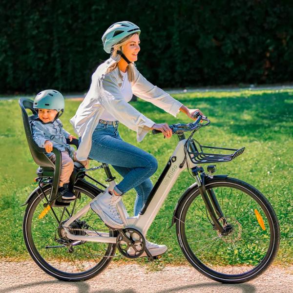 Bicicletă electrică FIIDO C11 27.5"  / White photo 5 Bicicletă electrică FIIDO C11 27.5"  / White photo 5