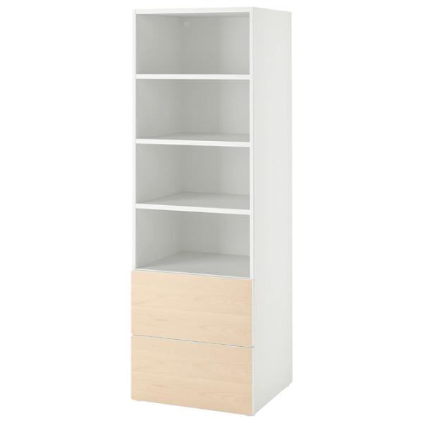 Etajeră Ikea Smastad/Platsa 2 181 x 60 x 57 cm / PAL / White photo 1