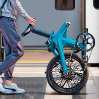 Bicicletă electrică FIIDO X 20" / Blue photo 8