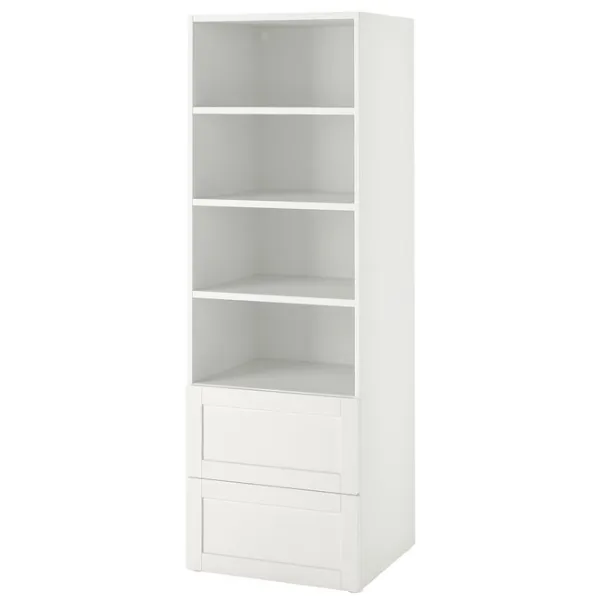 Etajeră Ikea Smastad/Platsa 2 181 x 60 x 57 cm / PAL / White photo 1
