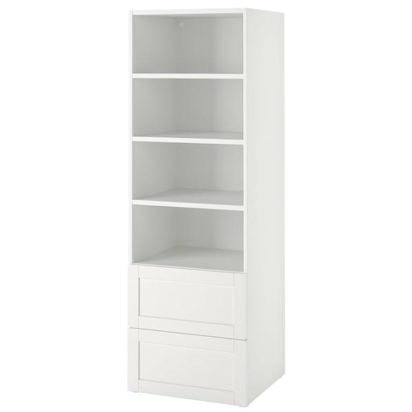 Etajeră Ikea Smastad/Platsa 2 181 x 60 x 57 cm / PAL / White photo 1