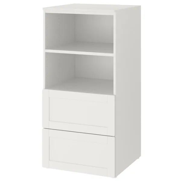 Etajeră Ikea Smastad/Platsa 2 123 x 60 x 57 cm / PAL / White photo 1