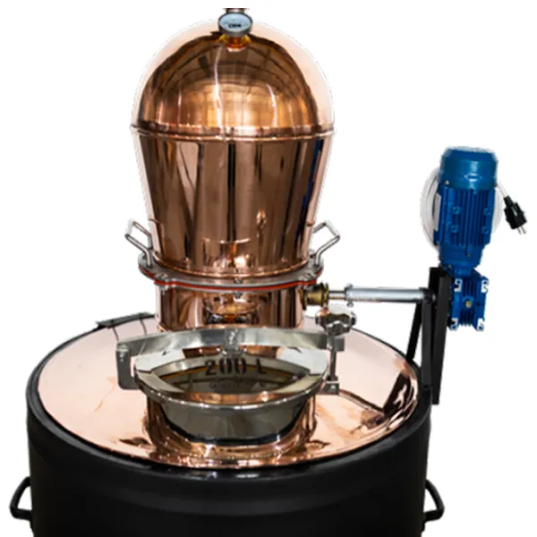 Distilator DES Diamond 200l Lemne de foc photo 2 Distilator DES Diamond 200l Lemne de foc photo 2
