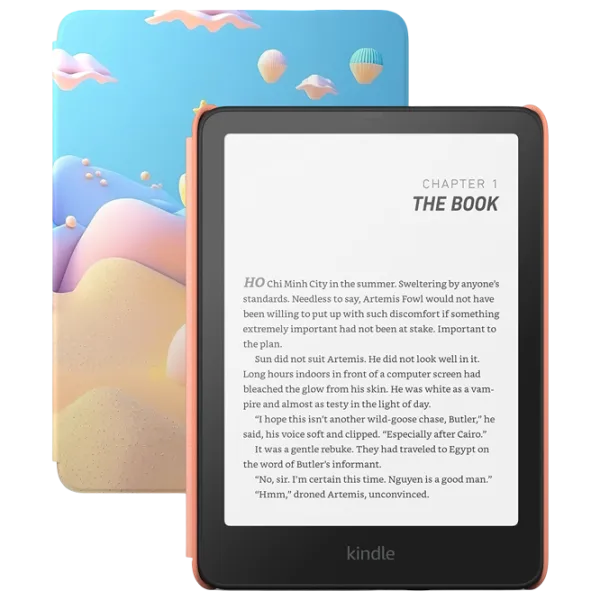 Carte electronică Kindle Paperwhite Kids 7" (12th Gen) (2024) with Starfish Cover 7" / E-Ink Carta / 16 GB / Black photo 1