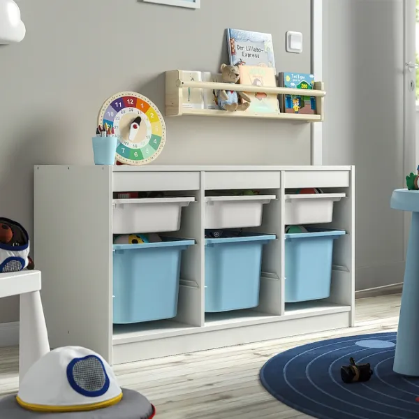 Etajeră cu containere Ikea Trofast 6 56 x 99 x 44 cm / PAL / White photo 6