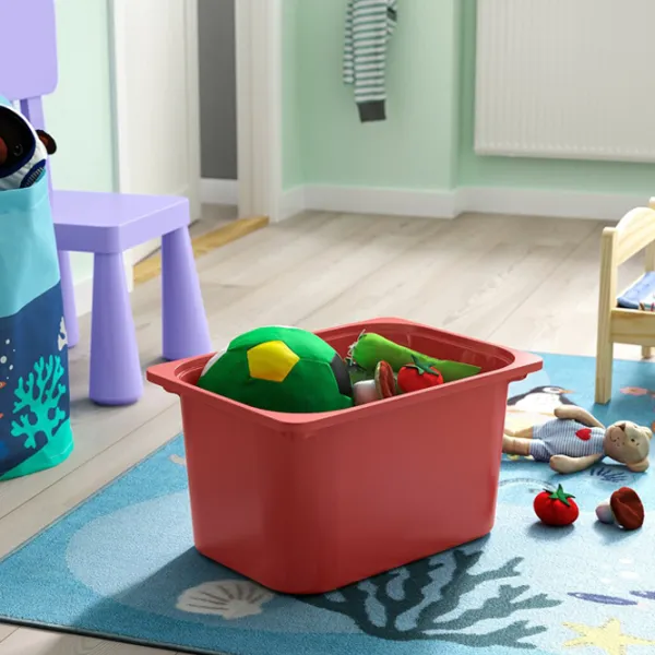 Etajeră Ikea Trofast 3 91 x 44 x 30 cm / Pin Masiv / Pine photo 3