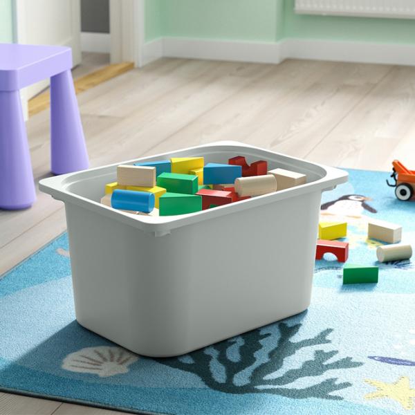 Стеллаж с контейнерами Ikea Trofast 6 91 x 94 x 44см cm / Массивная сосна / Сосна photo 4