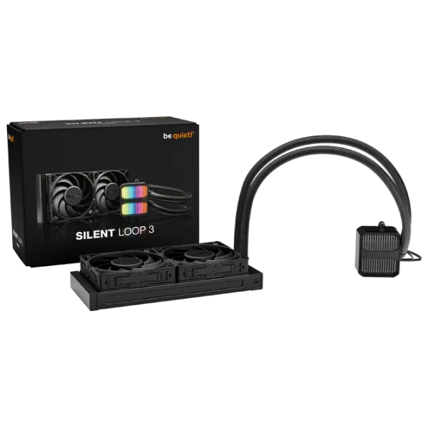 Жидкостное охлаждение Be quiet! Silent Loop 3 240mm Fluid Dynamic Bearing / 1900 об/мин photo 5