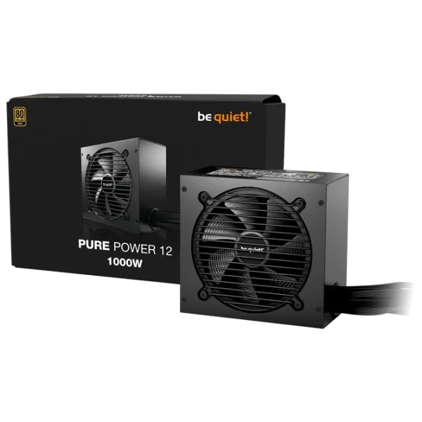 Sursă de alimentare Be quiet! PURE POWER 12 80+ Gold 80+ Gold / 1000 W photo 3 Sursă de alimentare Be quiet! PURE POWER 12 80+ Gold 80+ Gold / 1000 W photo 3