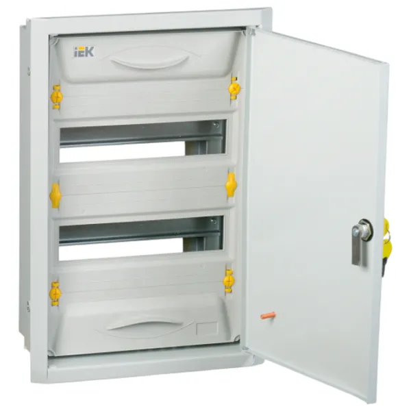 Щит для автоматов IEK MKM12-V-24-31-ZK-U Cталь / IP31 photo 1