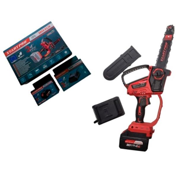 Fierăstrău cu lanţ Start-Pro SBS3-21/8 cu acumulator/ Red photo 5