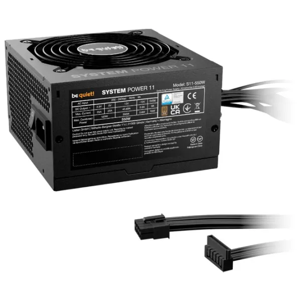 Блок питания Be quiet! SYSTEM POWER 11 80+ Bronze / 550 Вт photo 2