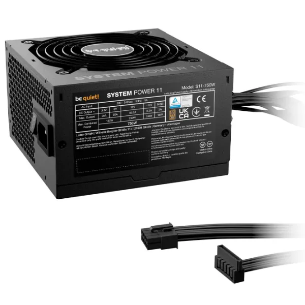 Блок питания Be quiet! SYSTEM POWER 11 80+ Bronze / 750 Вт photo 2