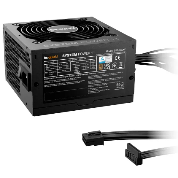 Блок питания Be quiet! SYSTEM POWER 11 80+ Bronze / 650 Вт photo 2