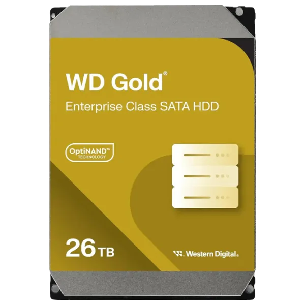 HDD Western Digital Gold Enterprise 18 ТБ WD261KRYZ / Желтый photo 1