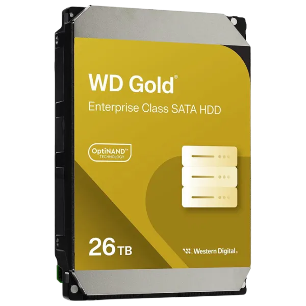 HDD Western Digital Gold Enterprise 18 ТБ WD261KRYZ / Желтый photo 2