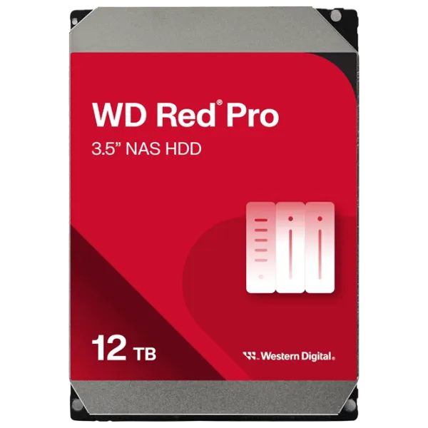 HDD Western Digital Red Pro 12 ТБ WD122KFBX / Красный photo 1