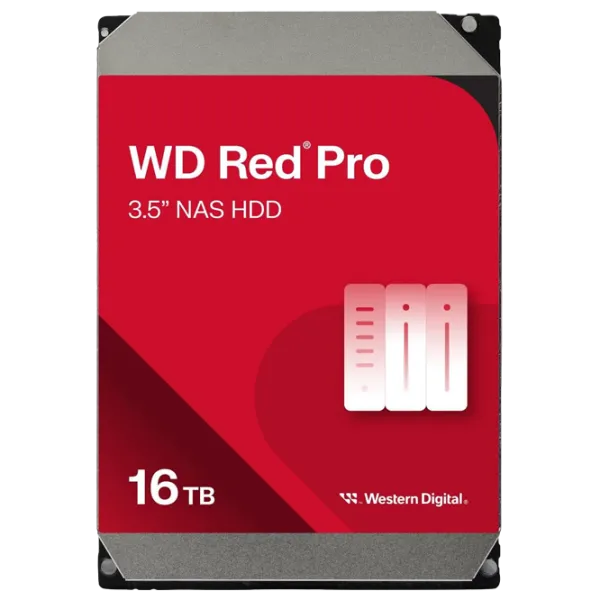 HDD Western Digital Red Pro 16 ТБ WD161KFGX / Красный photo 1