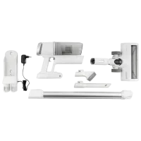 Вертикальный пылесос Gorenje SVC216210FFIIW 130 Вт / Серый Белый photo 4