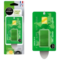 Aromatizator auto Aroma Car Credit card Lemon / / pe oglindă