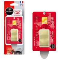 Ароматизатор для авто Aroma Car Credit card Красные фрукты / / на зеркале