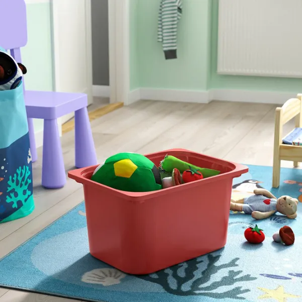 Стеллаж с контейнерами Ikea Trofast 6 56 x 99 x 44см cm / ЛДСП / White photo 6