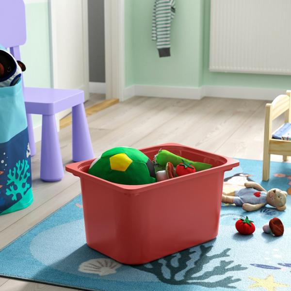 Стеллаж с контейнерами Ikea Trofast 6 56 x 99 x 44см cm / ЛДСП / White photo 6