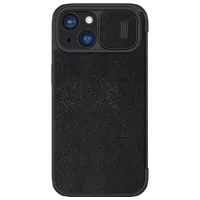 Husă pentru smartphone Apple iPhone 15 Nillkin / Flip Cover / Piele ecologică / Black
