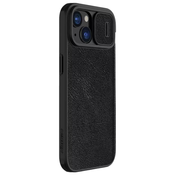 Husă pentru smartphone Apple iPhone 15 Nillkin / Flip Cover / Piele ecologică / Black photo 3