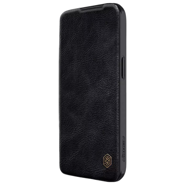 Husă pentru smartphone Apple iPhone 15 Nillkin / Flip Cover / Piele ecologică / Black photo 5