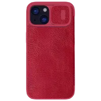 Husă pentru smartphone Apple iPhone 15 Nillkin / Flip Cover / Piele ecologică / Red