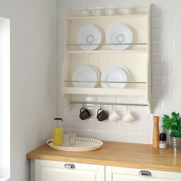 Etajeră Ikea Tornviken 100 x 60 x 30 cm / PAL / White photo 3 Etajeră Ikea Tornviken 100 x 60 x 30 cm / PAL / White photo 3