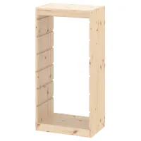 Стеллаж Ikea Trofast 4 91 x 44 x 30см cm / Массивная сосна / Сосна photo 2