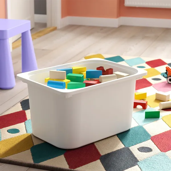 Стеллаж Ikea Trofast 3 91 x 44 x 30см cm / Массивная сосна / Сосна photo 4