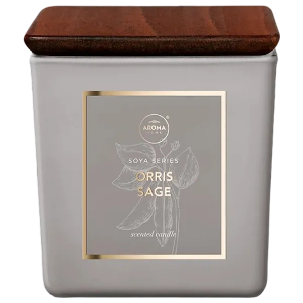 Lumânare Aroma Home Orris & Sage Sage / Ceară de soia photo 1