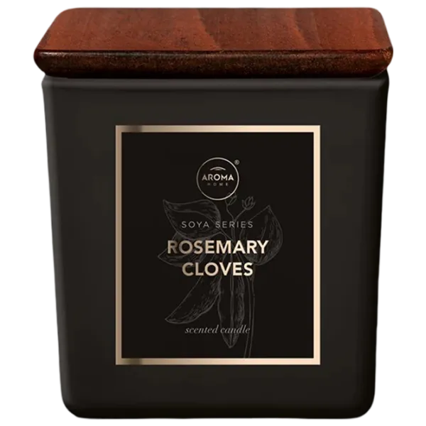 Lumânare Aroma Home Rosemary & Cloves Ace de pin / Ceară de soia photo 1