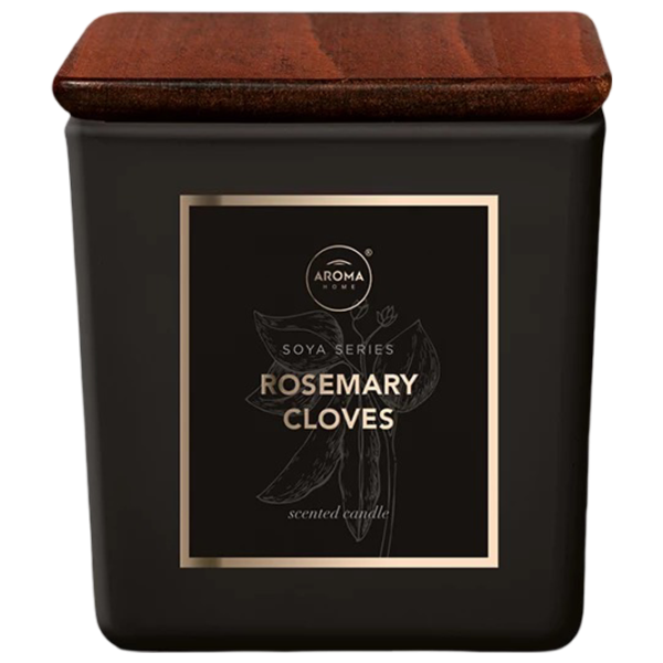 Lumânare Aroma Home Rosemary & Cloves Ace de pin / Ceară de soia photo 1