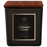 Lumânare Aroma Home Rosemary & Cloves Ace de pin / Ceară de soia