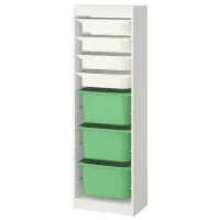 Стеллаж Ikea Trofast 7 145 x 46 x 30см cm / ЛДСП / White