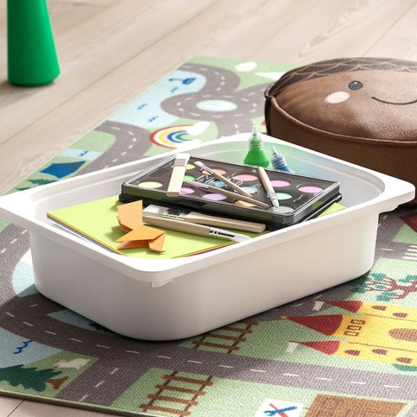 Стеллаж Ikea Trofast 7 145 x 46 x 30см cm / ЛДСП / White photo 5