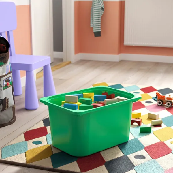 Стеллаж Ikea Trofast 7 145 x 46 x 30см cm / ЛДСП / White photo 6