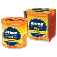 Aromatizator auto Areon Gel Can Blister Orange / 0.085l / în suportul pentru pahare, sub scaun