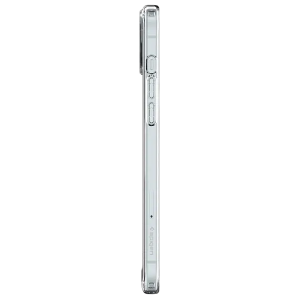 Husă pentru smartphone Apple iPhone 15 Spigen / MagSafe Back / TPU / Transparent White photo 6