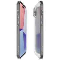 Husă pentru smartphone Apple iPhone 15 Spigen / Back / TPU / Matte Transparent photo 3