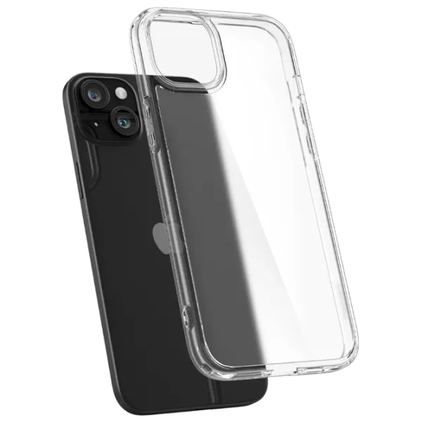 Husă pentru smartphone Apple iPhone 15 Spigen / Back / TPU / Matte Transparent photo 4