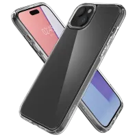Husă pentru smartphone Apple iPhone 15 Spigen / Back / TPU / Matte Transparent photo 5