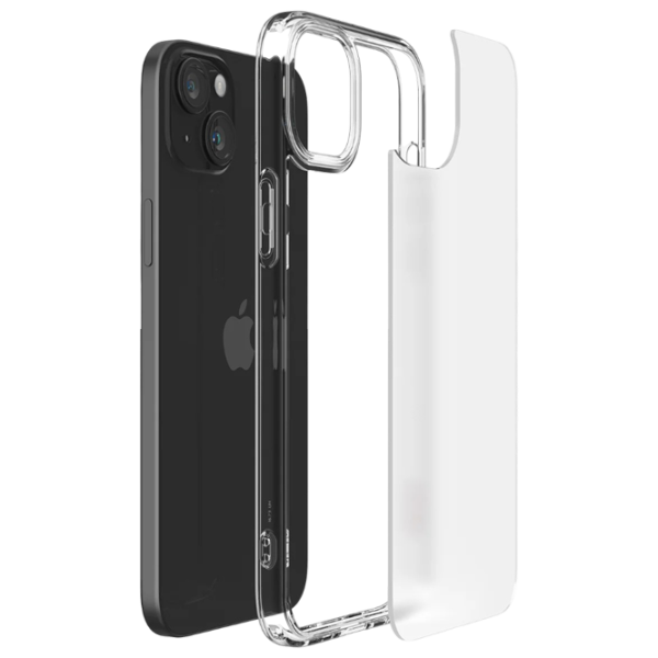 Husă pentru smartphone Apple iPhone 15 Spigen / Back / TPU / Matte Transparent photo 6
